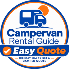 Campervan Rental Guide Easy Quote badge